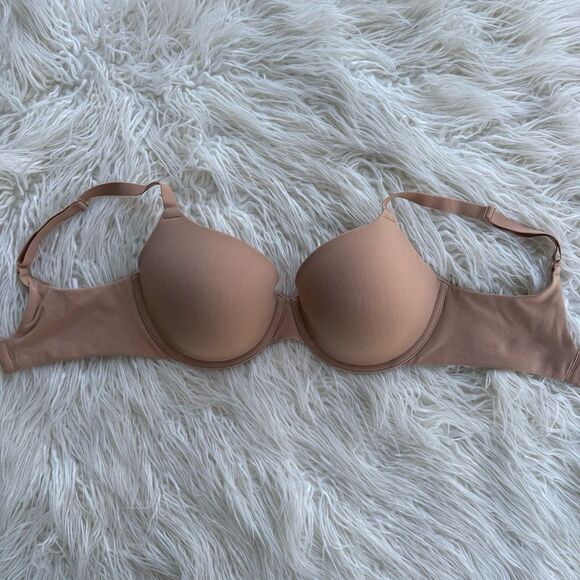 Skims Fits Everybody T-Shirt Bra Ochre Size 34DD - Picture 1 of 10